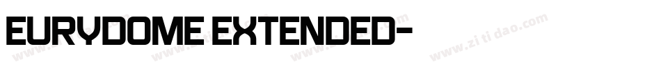 Eurydome Extended字体转换